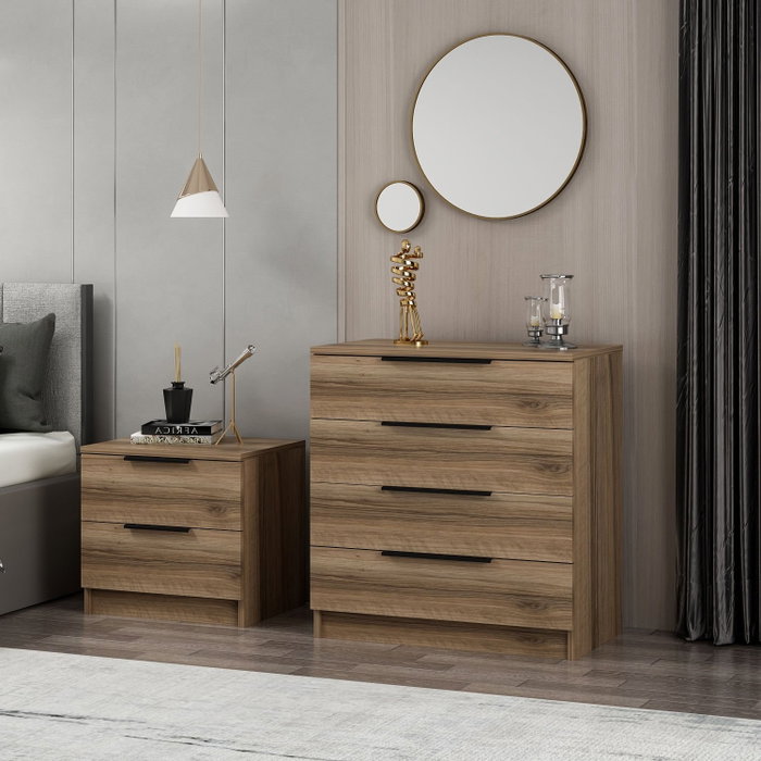 Hanah Home Kale Plus - 7913 Cómoda de Nogal